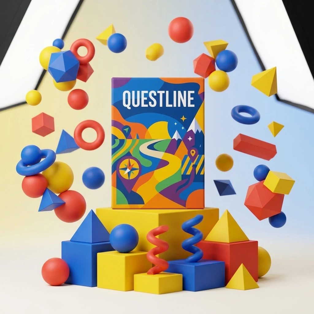 Board game generated product render