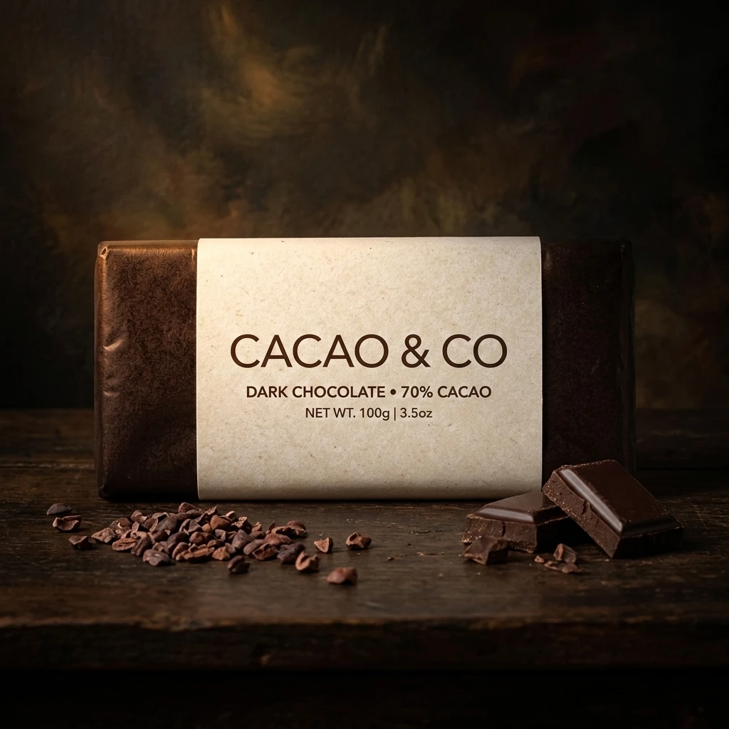Cacao generated product render
