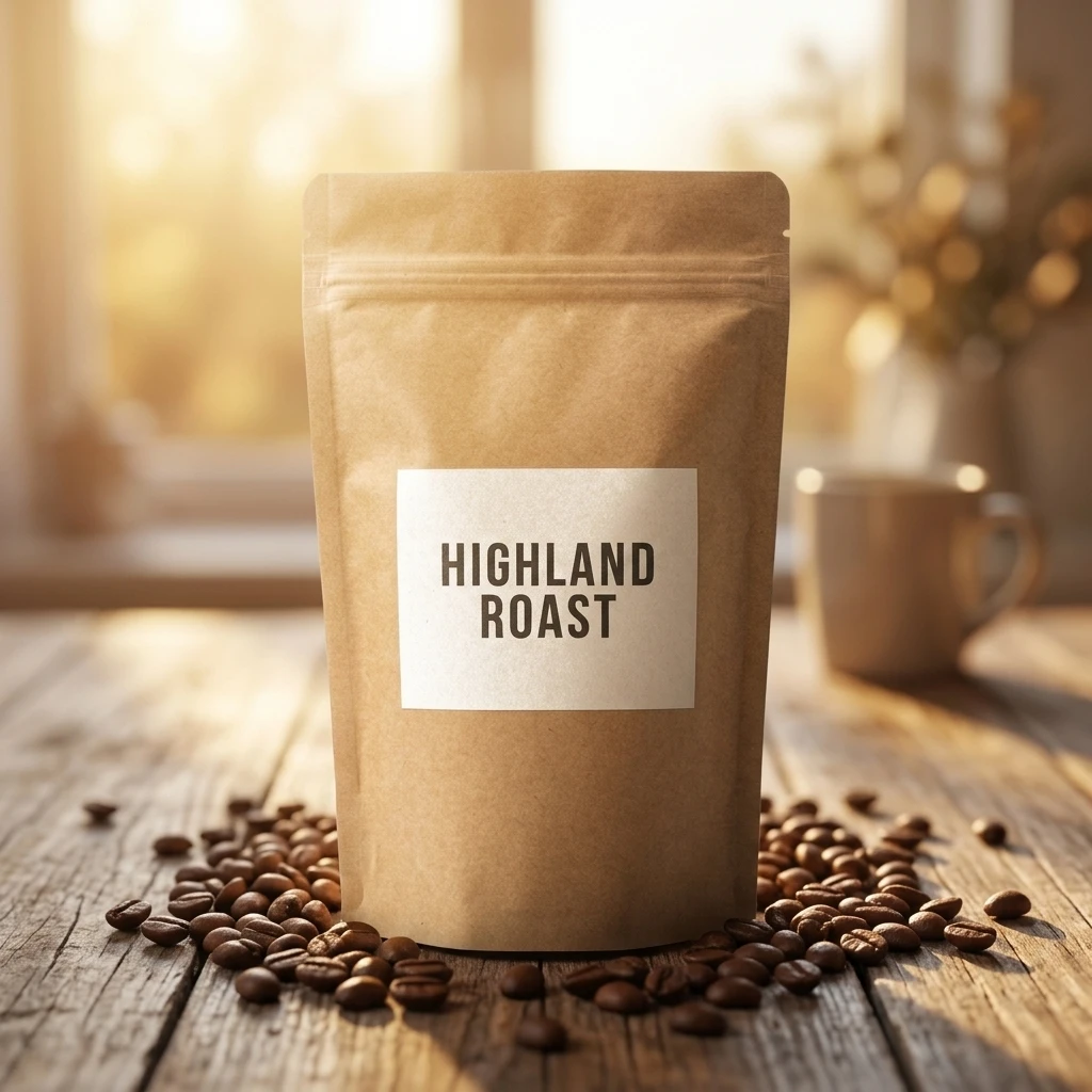 Coffee generated product render