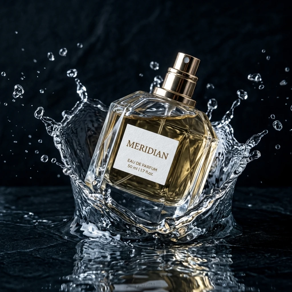 Perfume generated product render