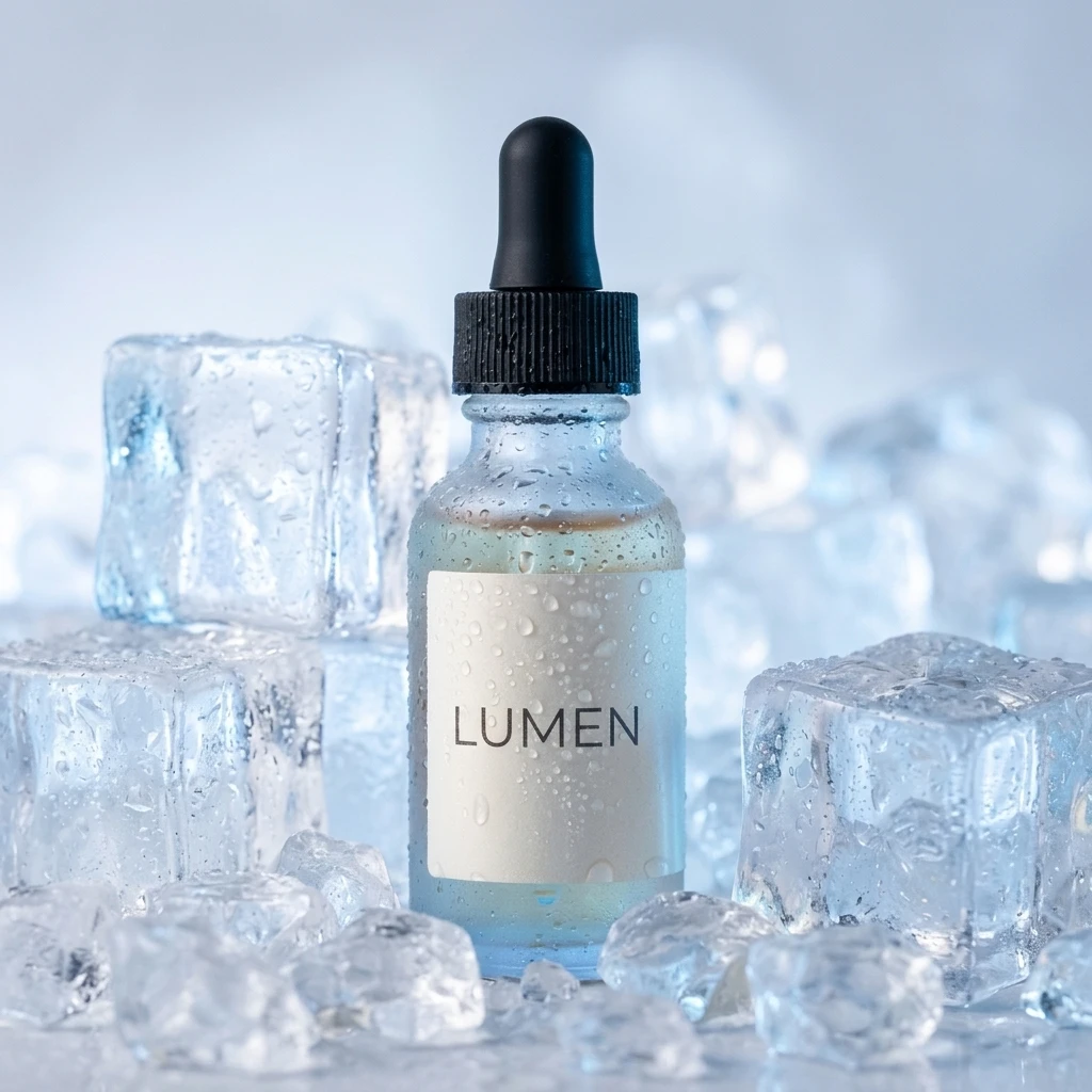 Skincare serum generated product render
