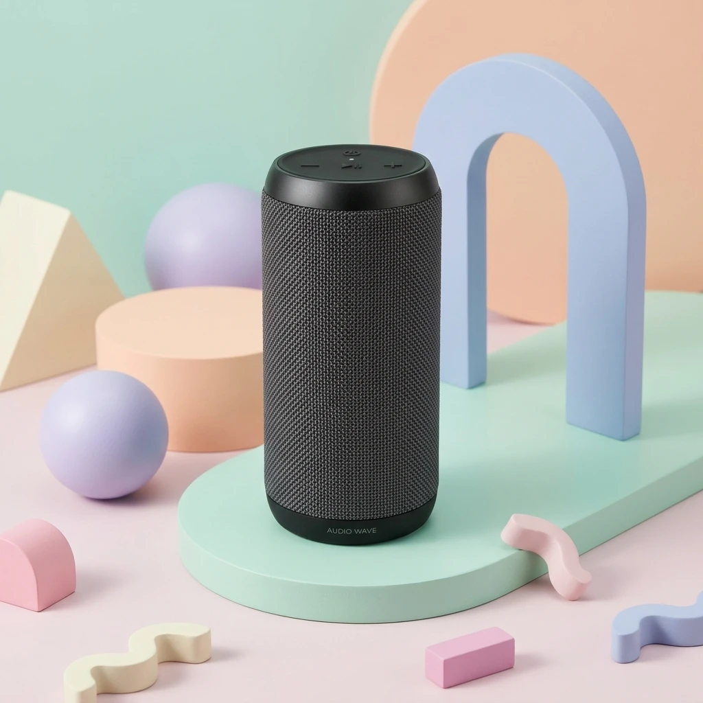 Speaker generated product render