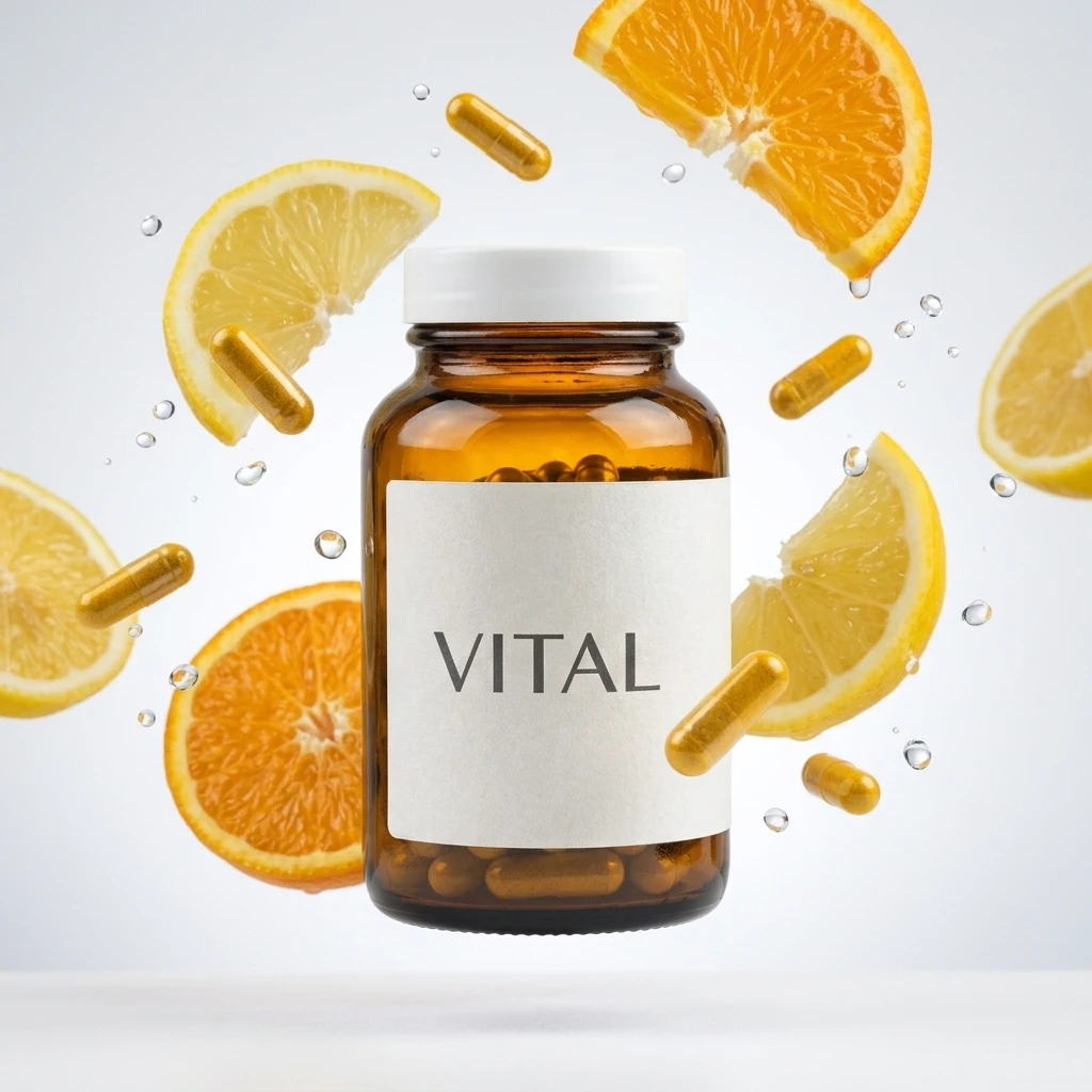 Vitamins generated product render